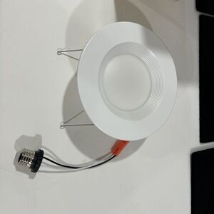 LED Color Changing Recessed Light Trim - White (4 Pack)